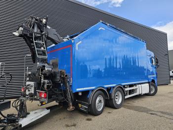 DAF XF 440 6x2 / PENZ CRANE - KRAN + TIPPER TRAILER